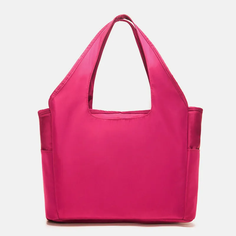 Large Capacity Handbag for Women Waterproof Multi Compartment Tote Shoulder Bag