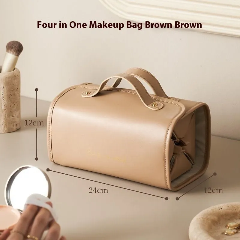 Large Capacity Waterproof Folding Cosmetic Bag For Women