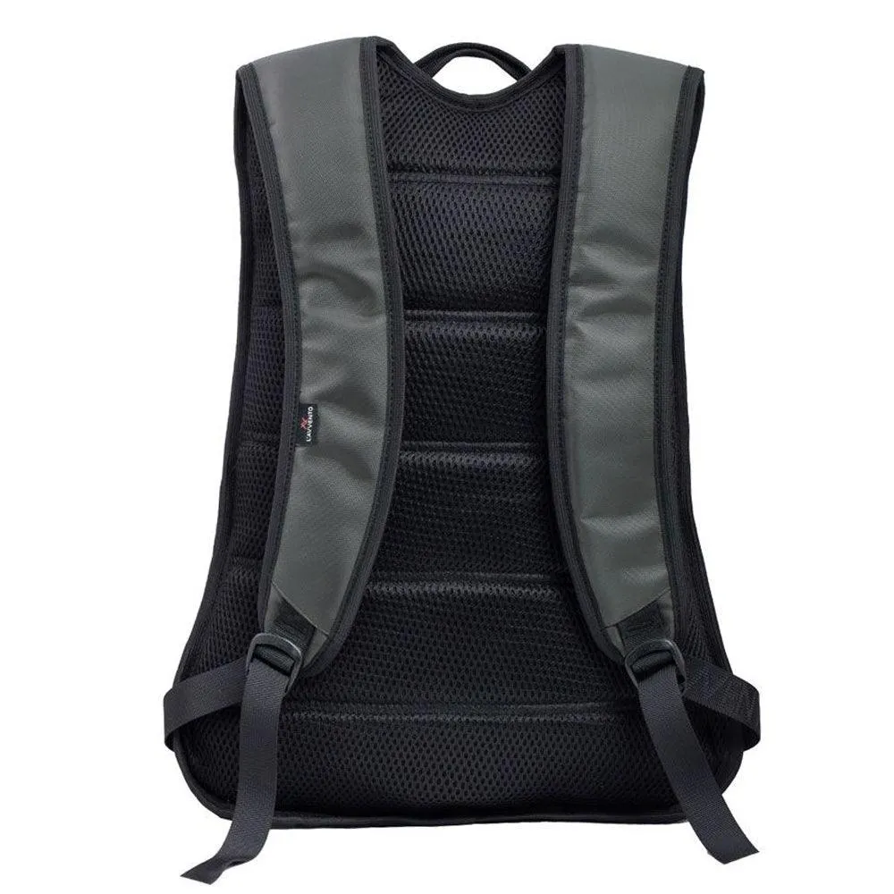 Lavvento BG613 Laptop Backpack - Gray x Blue