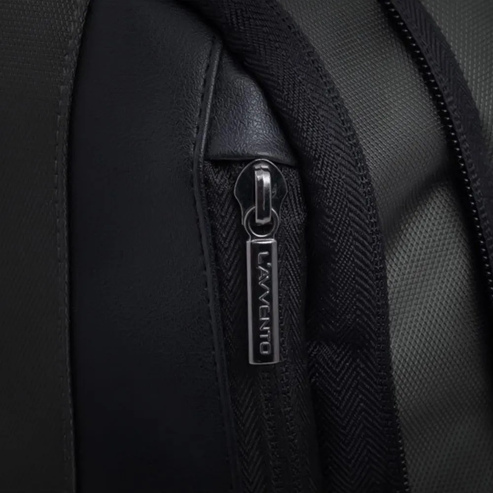 Lavvento BG613 Laptop Backpack - Gray x Blue