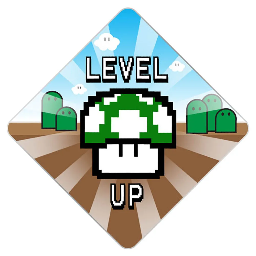 Level Up Grad Cap Tassel Topper