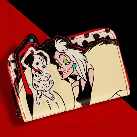 LF Disney 101 Dalmatians Villains Scene Cruella Wallet