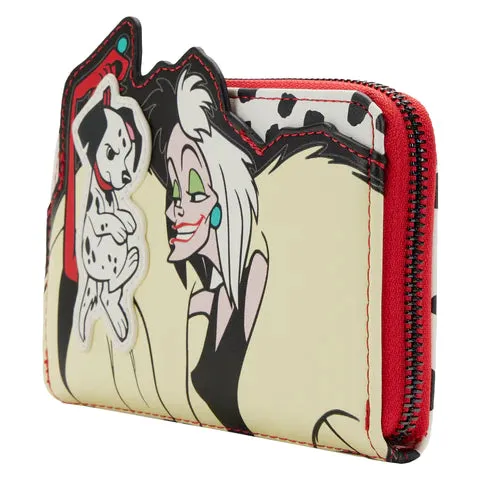 LF Disney 101 Dalmatians Villains Scene Cruella Wallet