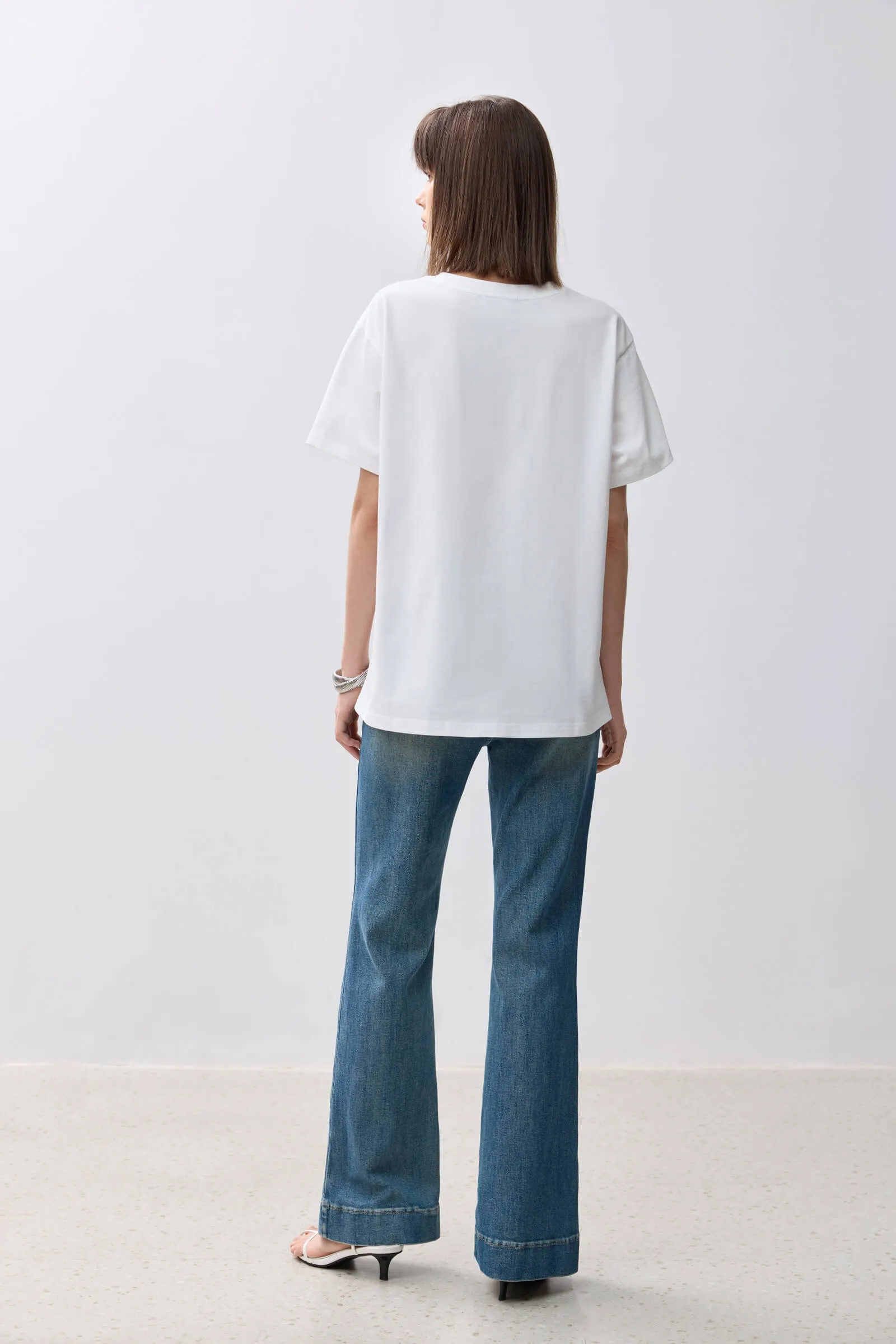 LILY Playful Cat Bow Tee