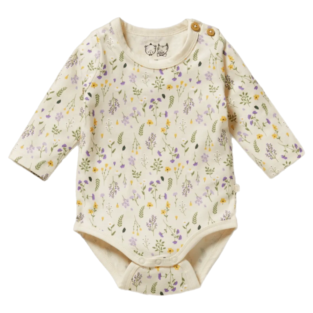 Long Sleeve Bodysuit - Bella Floral