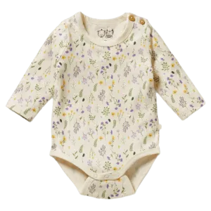 Long Sleeve Bodysuit - Bella Floral