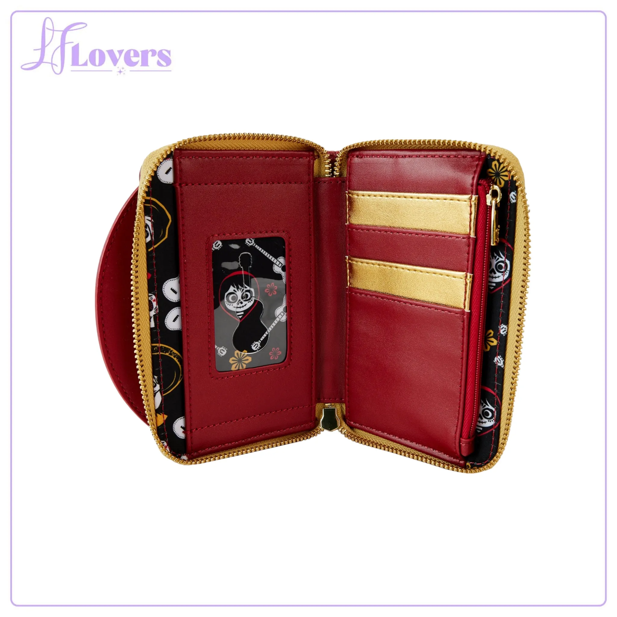 Loungefly Disney Pixar Coco Miguel Cosplay Zip Around Wallet
