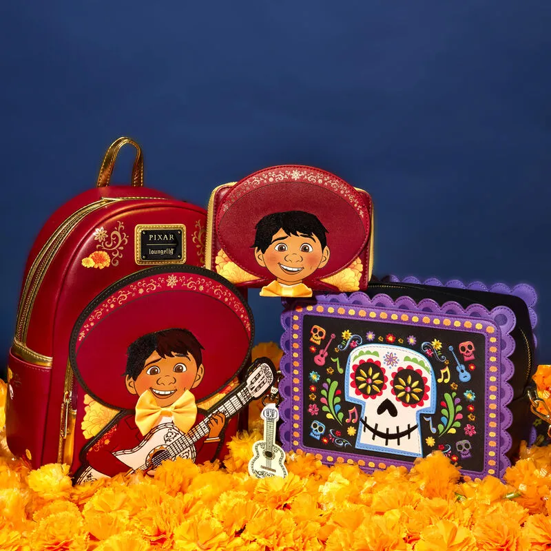 Loungefly Disney Pixar Coco Miguel Cosplay Zip Around Wallet