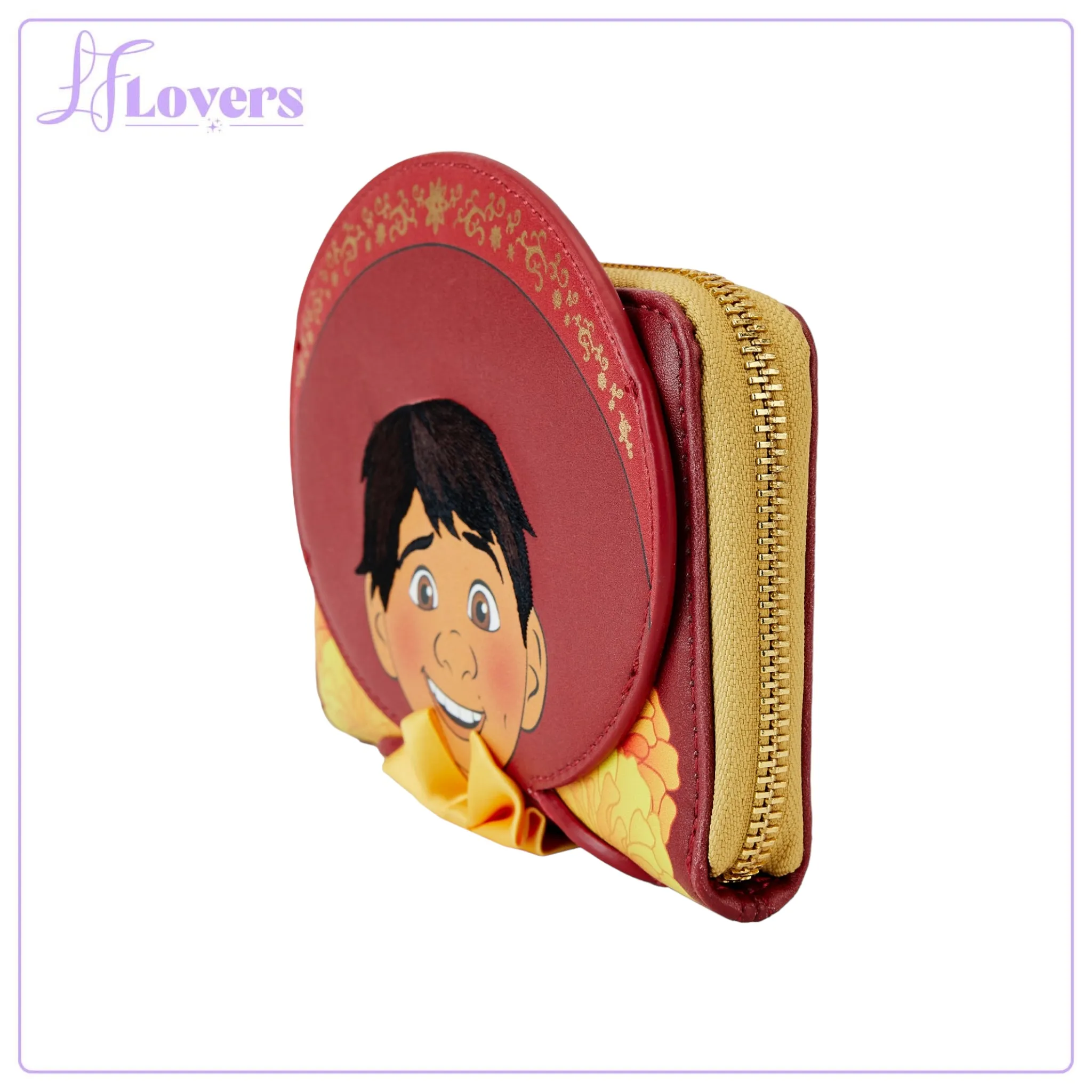 Loungefly Disney Pixar Coco Miguel Cosplay Zip Around Wallet