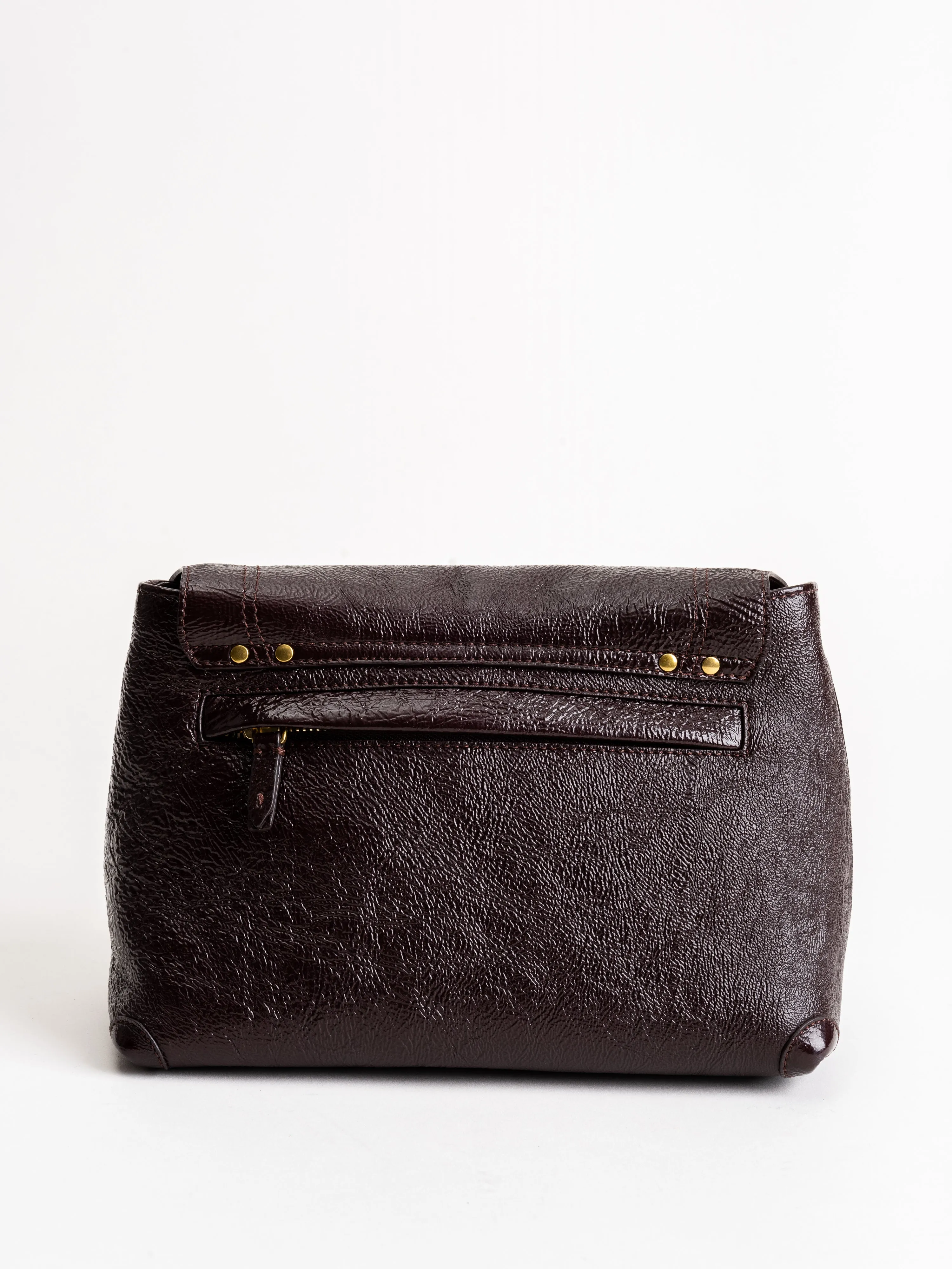 lulu m crossbody - bordeaux lambskin