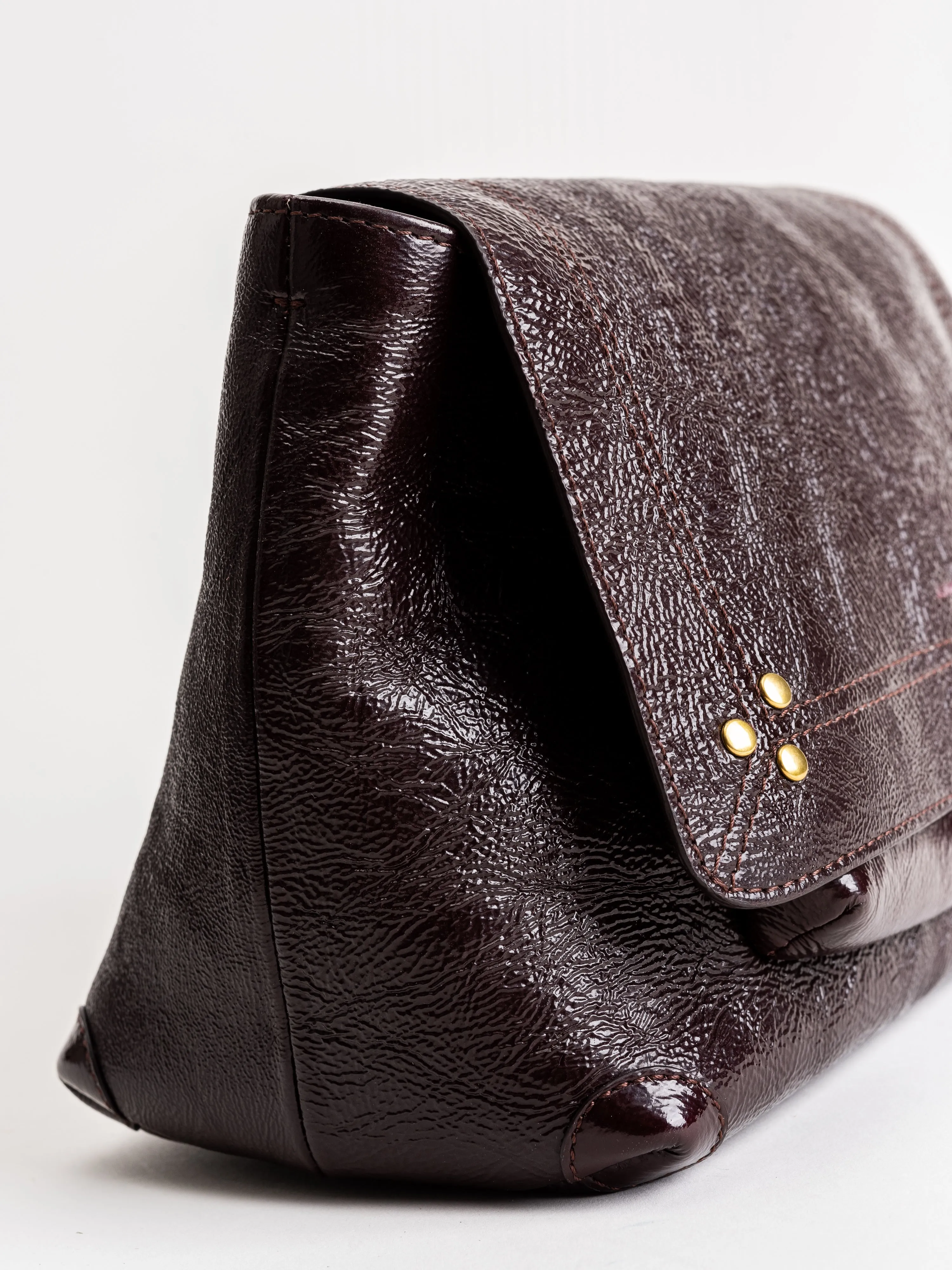 lulu m crossbody - bordeaux lambskin