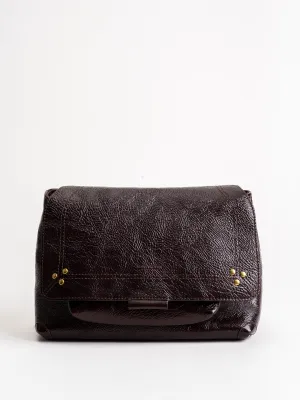 lulu m crossbody - bordeaux lambskin
