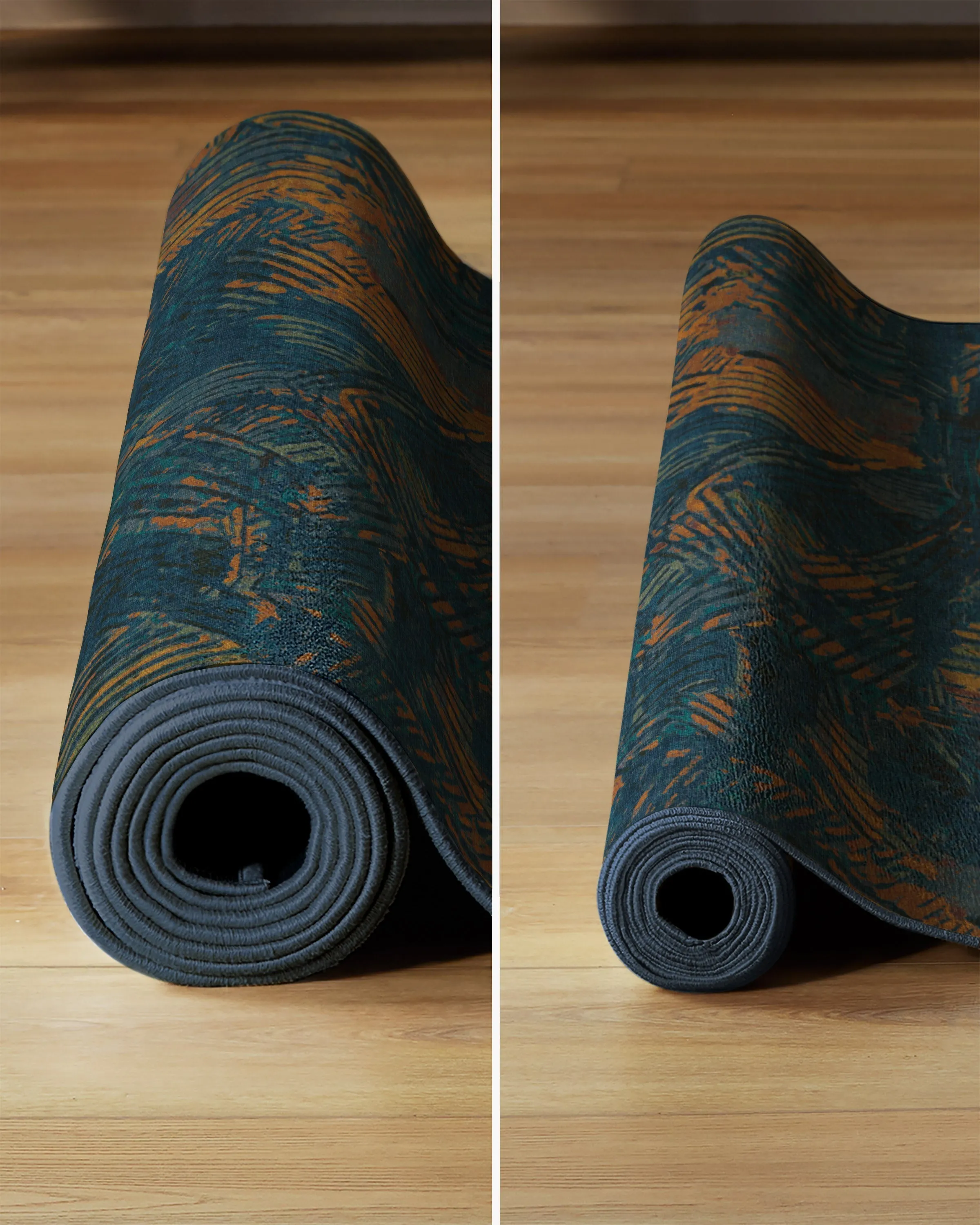 Malene Barnett Sgraffito Royal Blue Tufted Rug