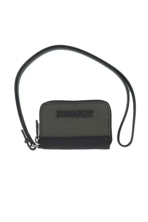 Men's Dsquared2 Khaki Neck Wallet