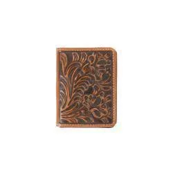 MENS NOCONA FLORAL TOOLED BIFOLD FLIP