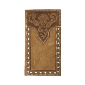 MENS NOCONA RODEO FLORAL EMBOSSED WALLET