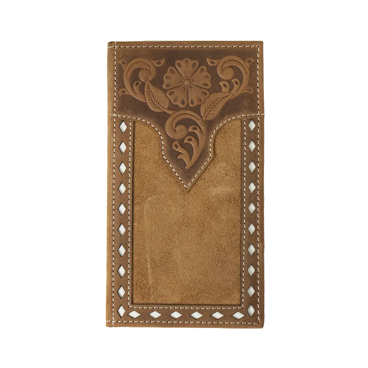 MENS NOCONA RODEO FLORAL EMBOSSED WALLET