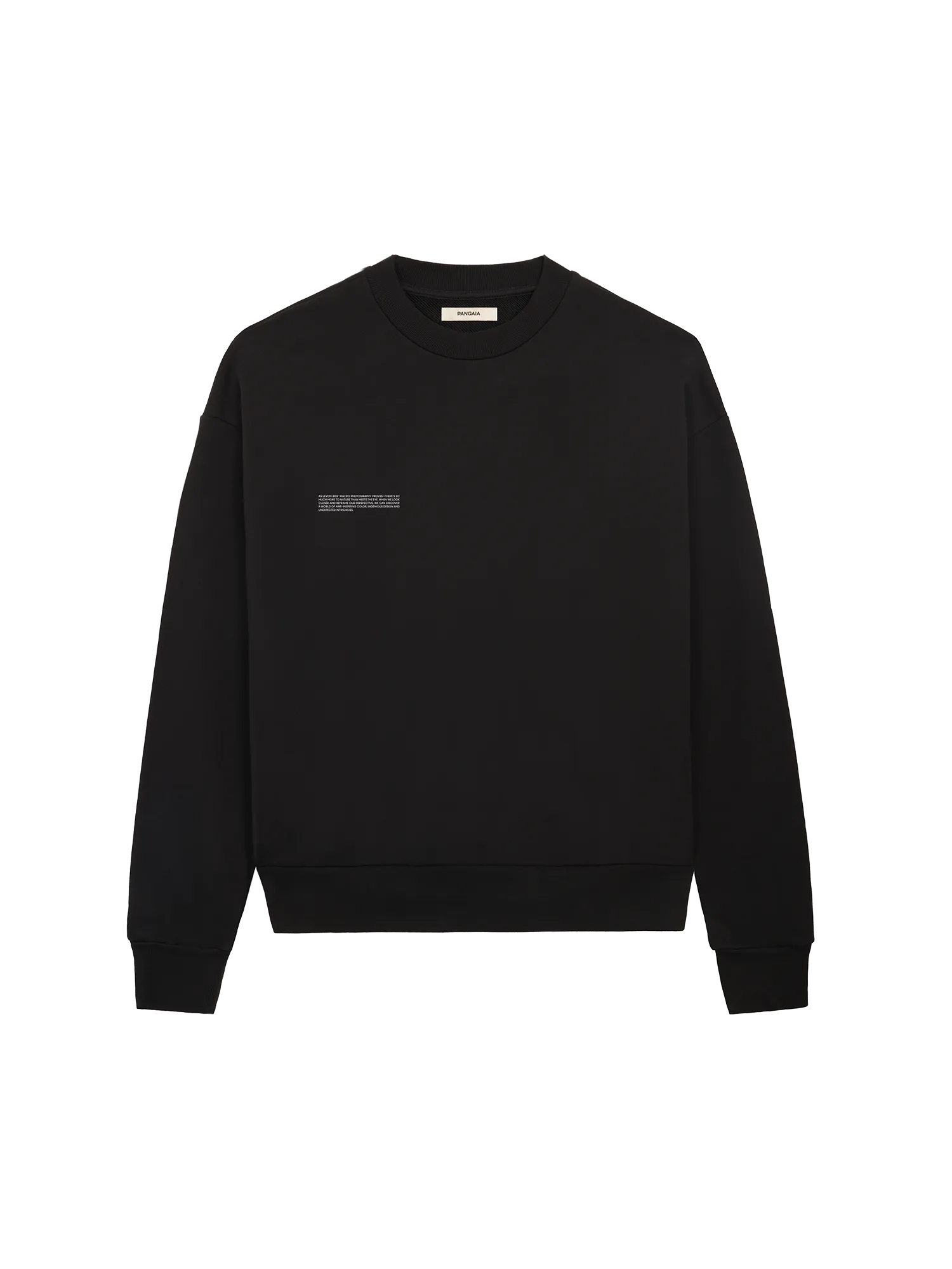 Mens PANGAIA X Levon Biss Entomologist Sweatshirt—black