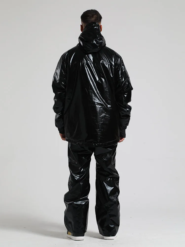 Men's White Dazzling Ski Suit