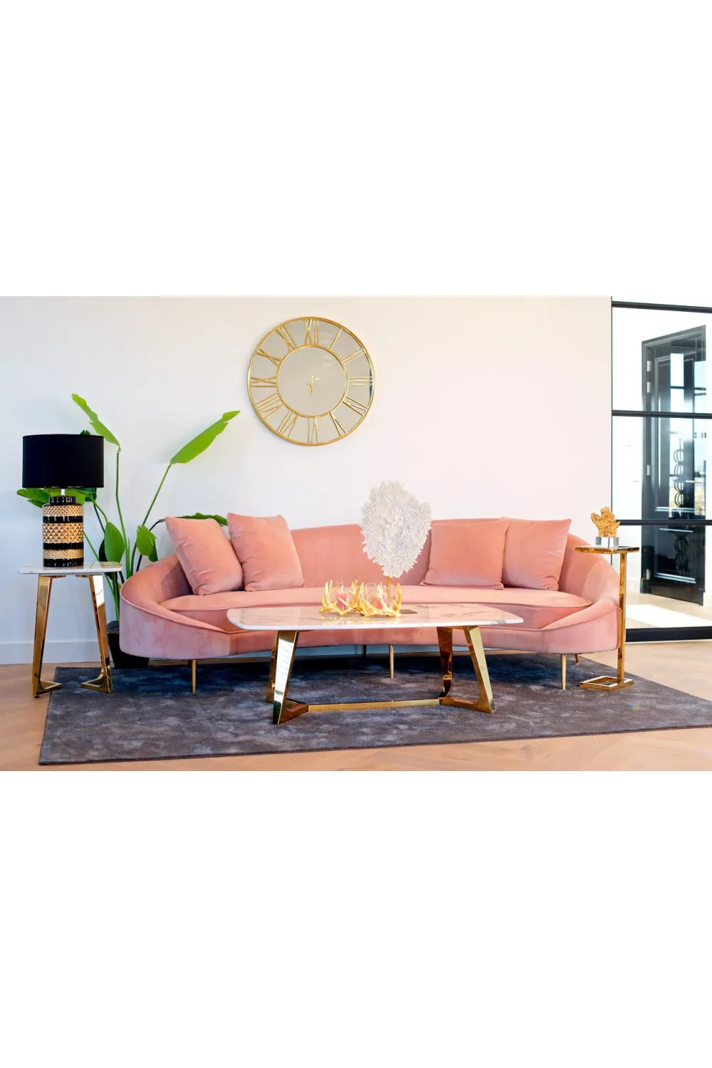 Mid-Century Modern Clock | OROA Jady