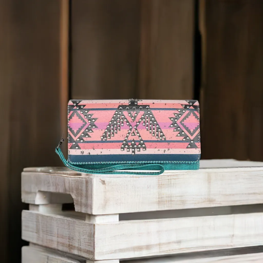 Montana West Aztec Collection Wallet