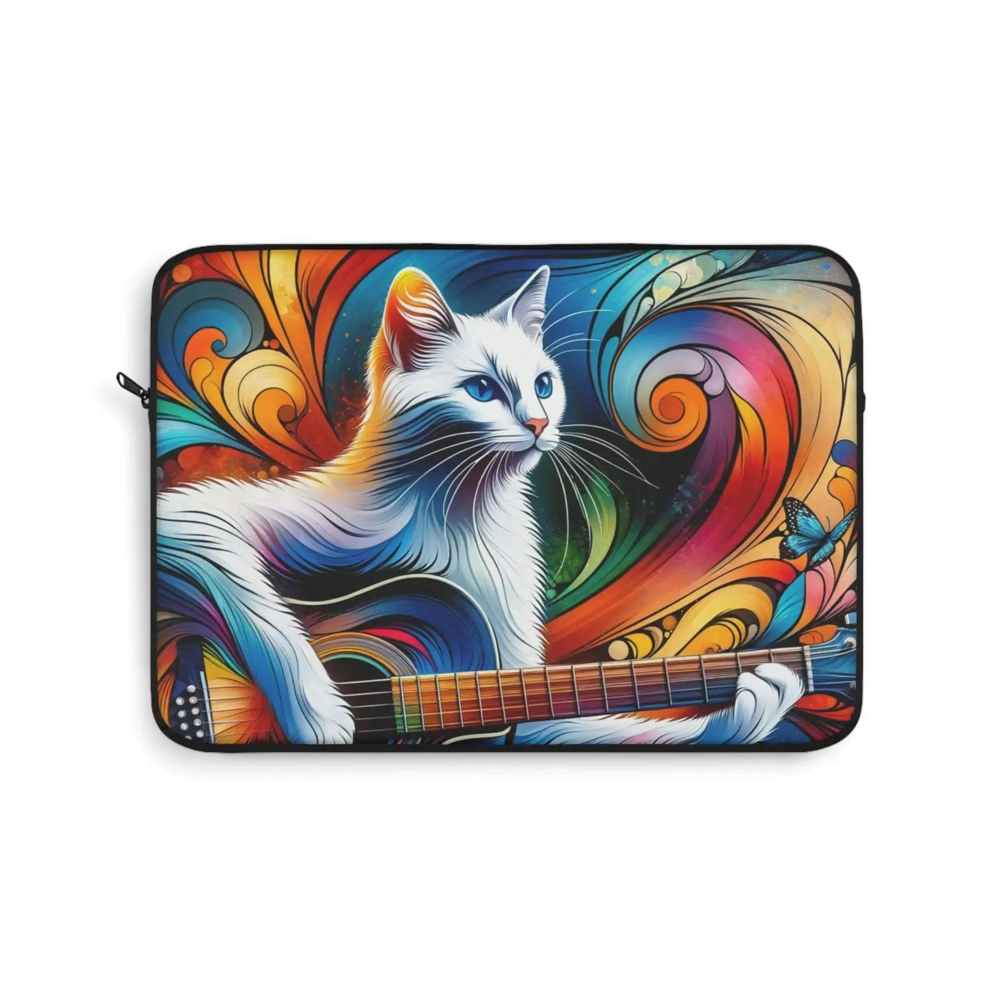 Musical Kaleidoscope Cat Lover  - Laptop Sleeve