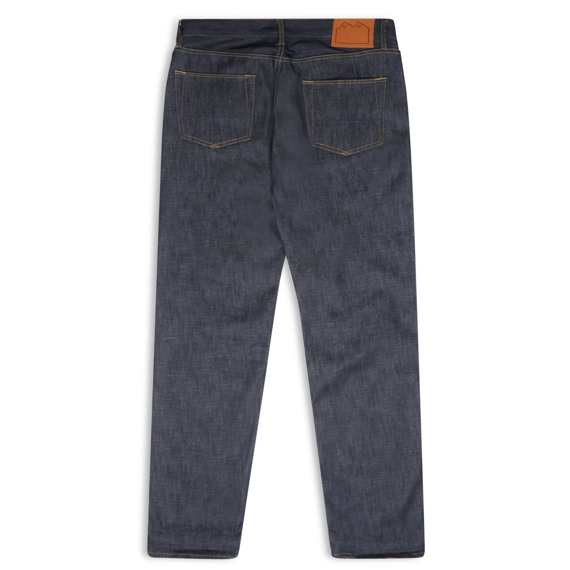 NW1 RELAXED STRAIGHT INDIGO 14OZ JAPANESE RAW SELVEDGE MENS JEANS