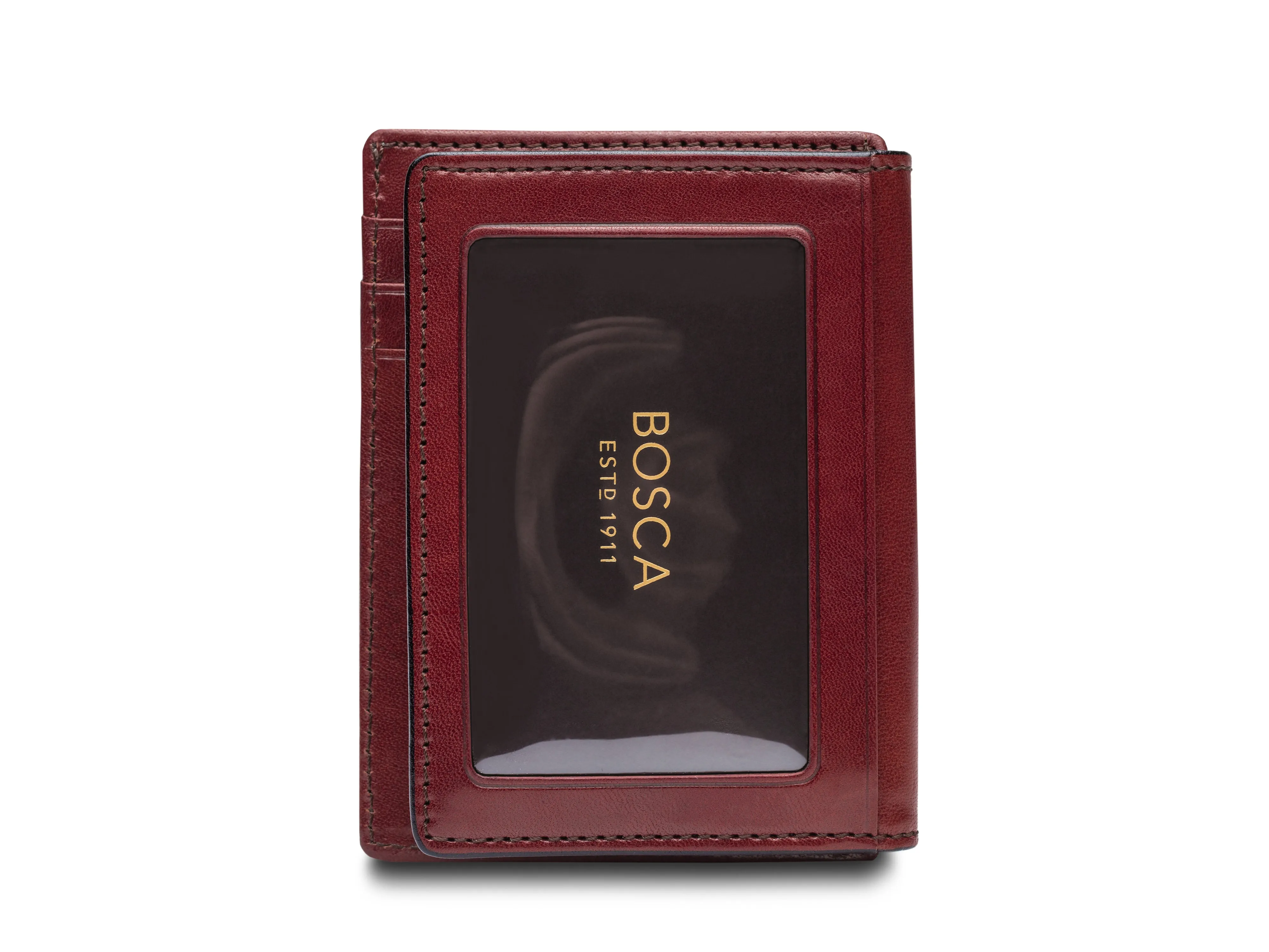 Old Leather Front Pocket I.D. Wallet