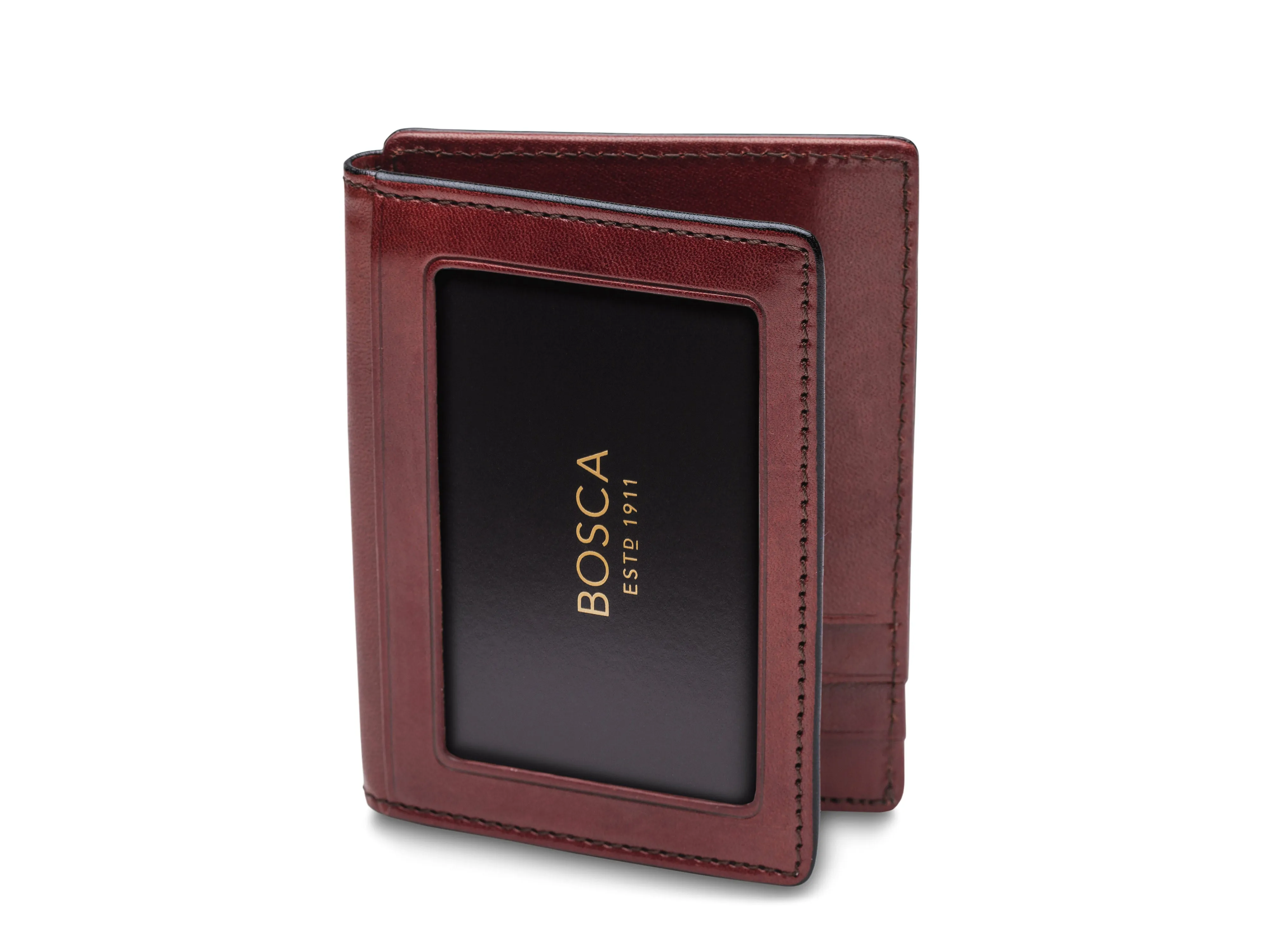 Old Leather Front Pocket I.D. Wallet