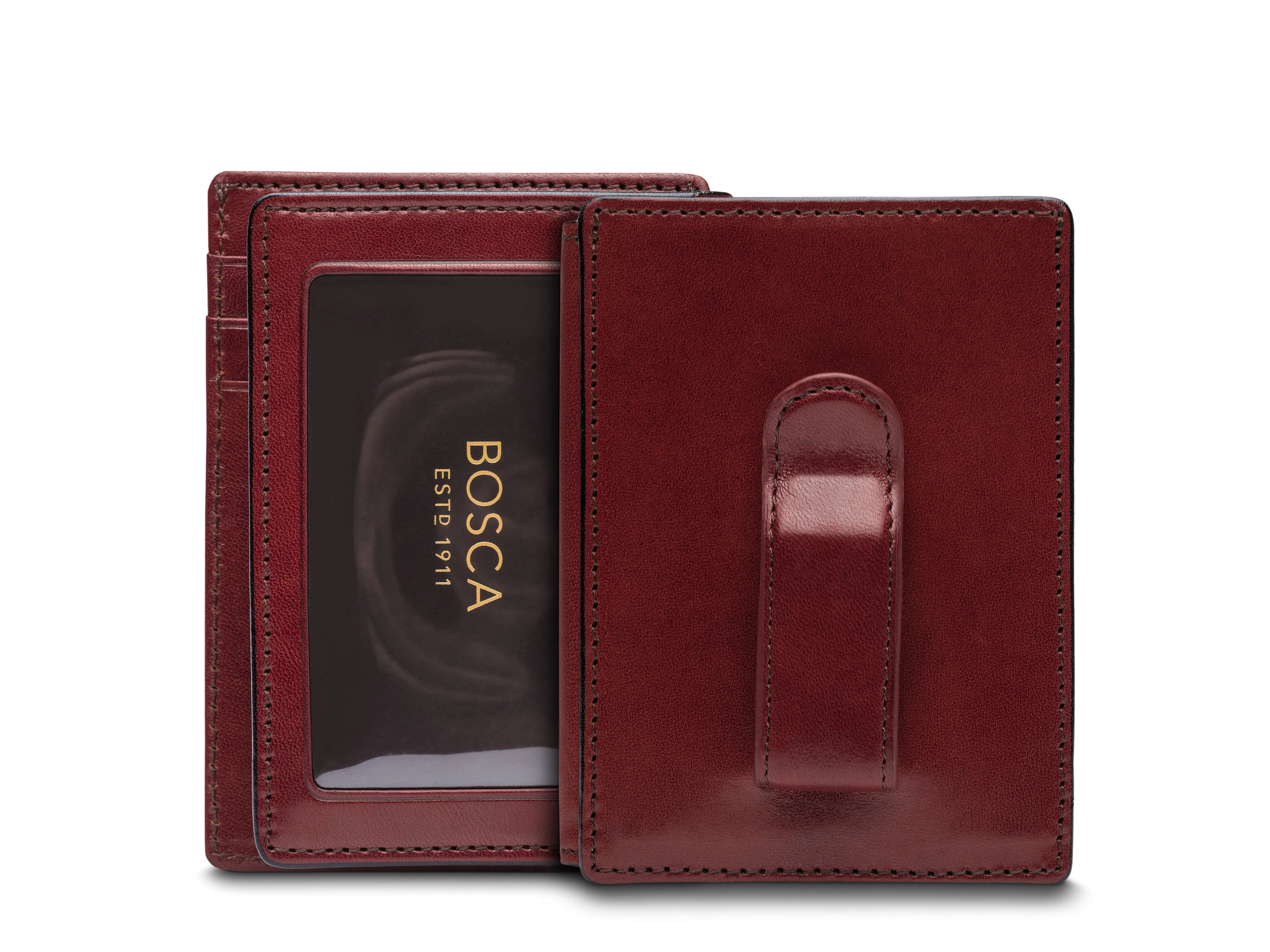Old Leather Front Pocket I.D. Wallet