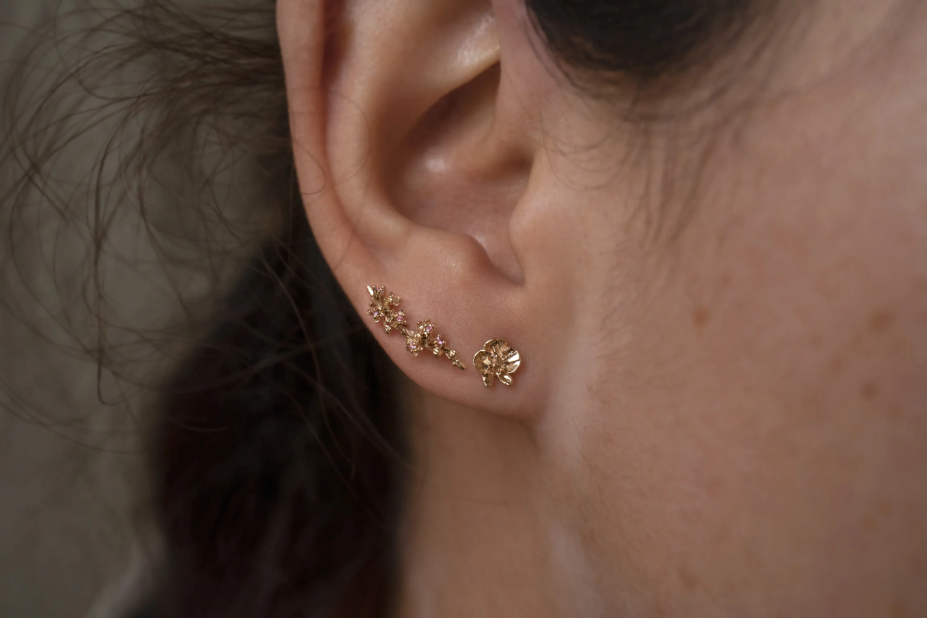 Orchid Earring