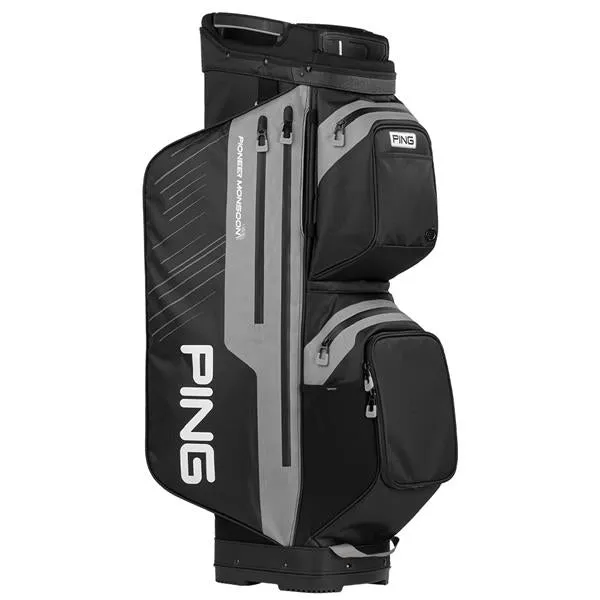 Ping Pioneer Monsoon 231 Cart Bag Black - Iron