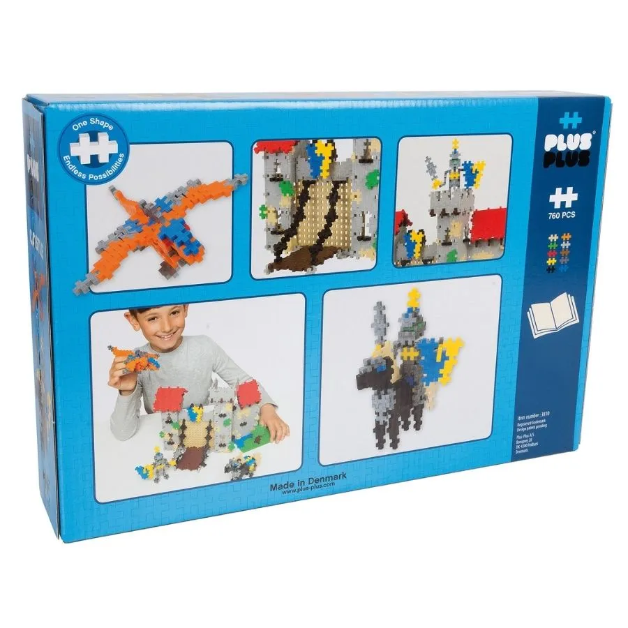 Plus-Plus: Basic Castle 760 Pieces Construction Toy