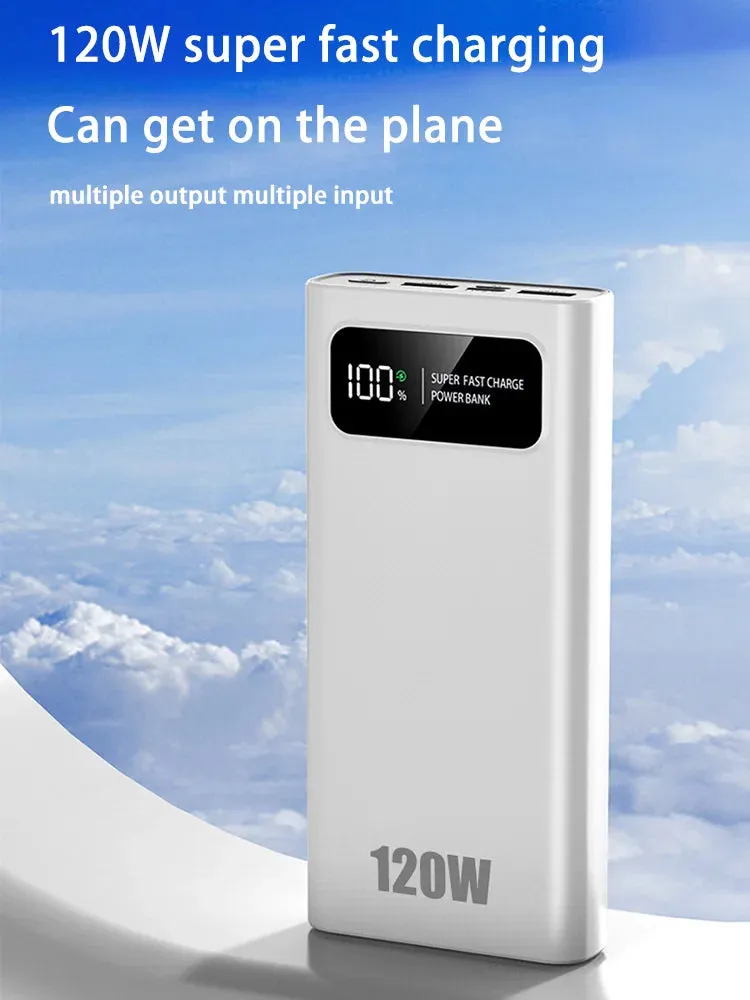 Powerbank for iPhone – 120W Superfast Charging & Versatile Compatibility
