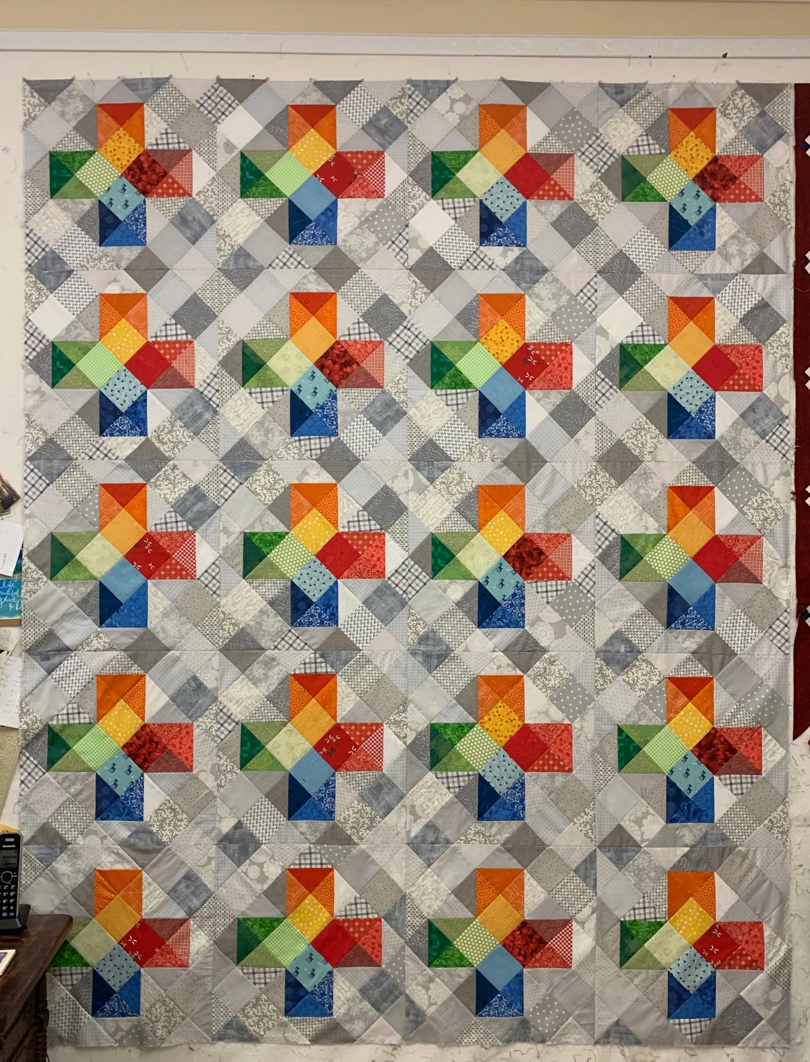 Precut! Scrappy Plus Quilt Kit