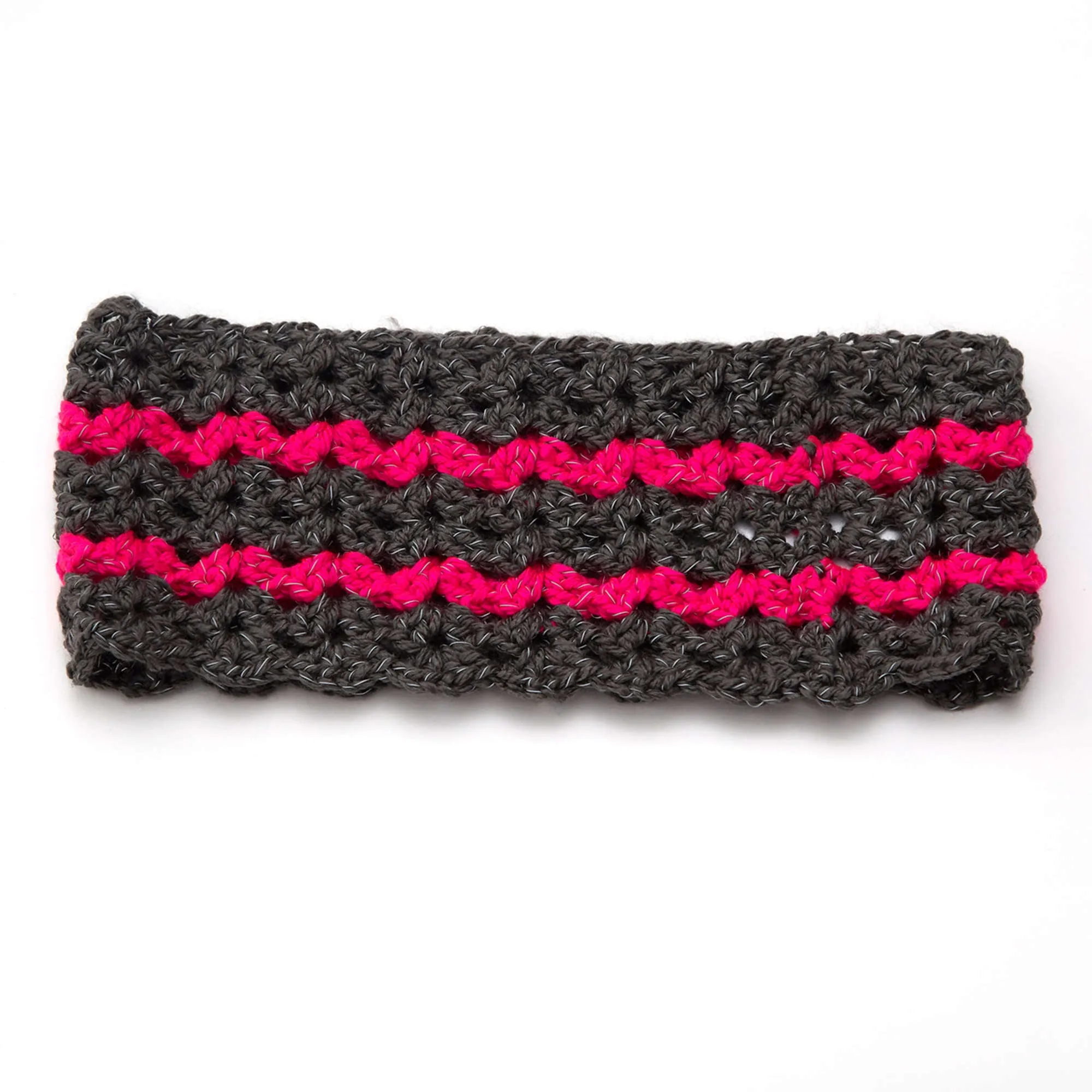 Red Heart Crochet Dazzling Kid's Cowl