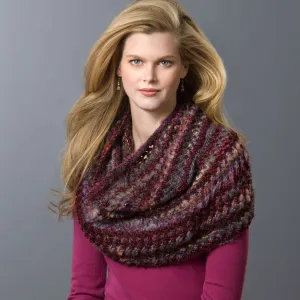 Red Heart Knit Infinite Beauty Cowl