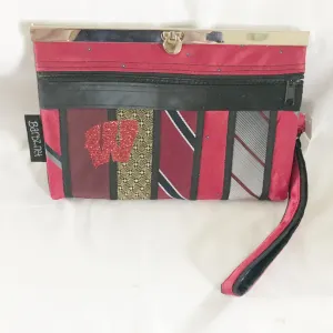 Red "Motion W" Woman Wallet, Wristlet, Purse - Wallet Deluxe