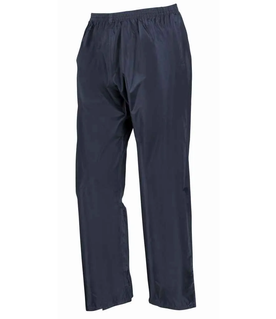 Result Kids Waterproof Jacket/Trouser Suit in Carry Bag | Navy