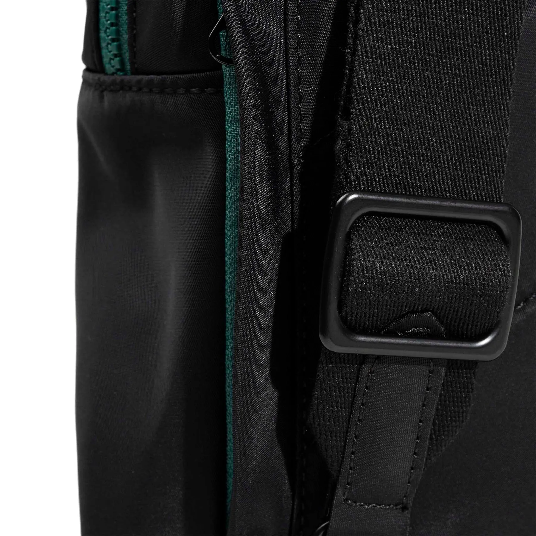ROKA All Black Willesden B Teal Large Recycled Nylon Bag