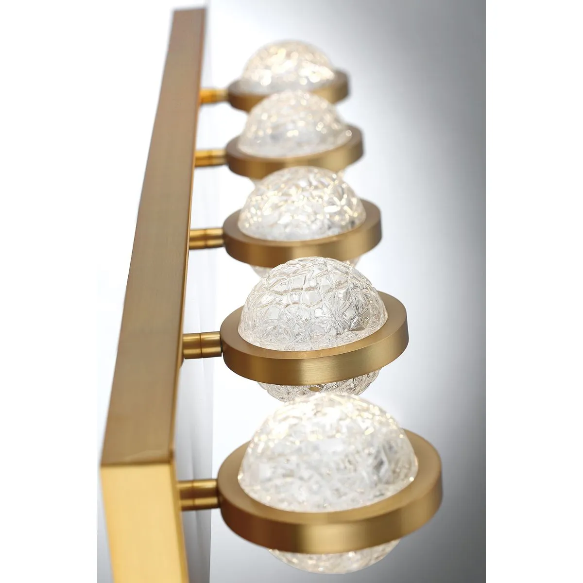 Ryder 33 in 5 Lights LED Bath Bar Gold finish