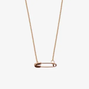 Safety Pin Necklace