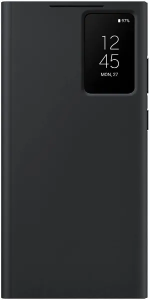 Samsung Galaxy S23 Ultra Smart View Wallet Case Black - EF-ZS918CBEGWW