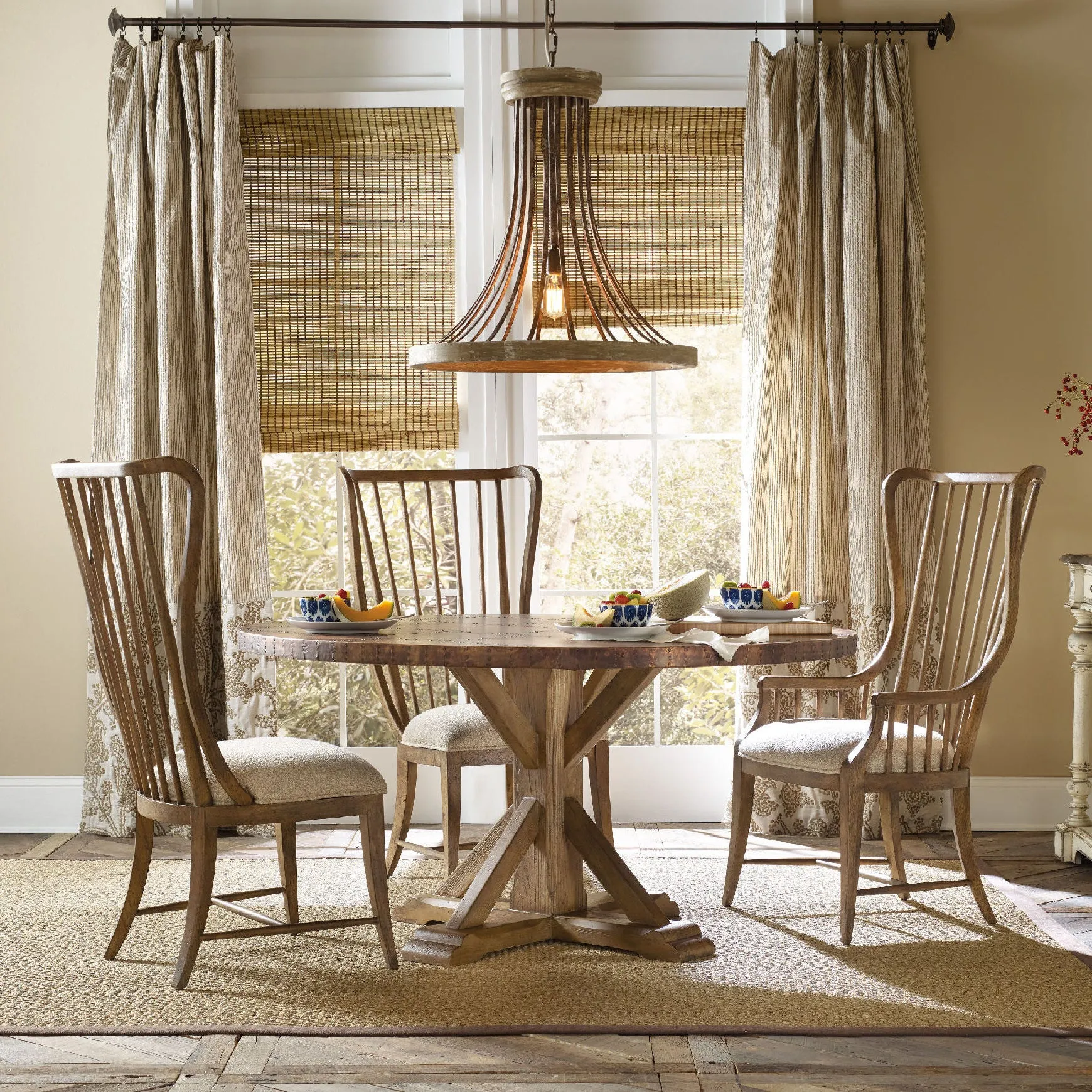 Sanctuary Tall Spindle Armchair