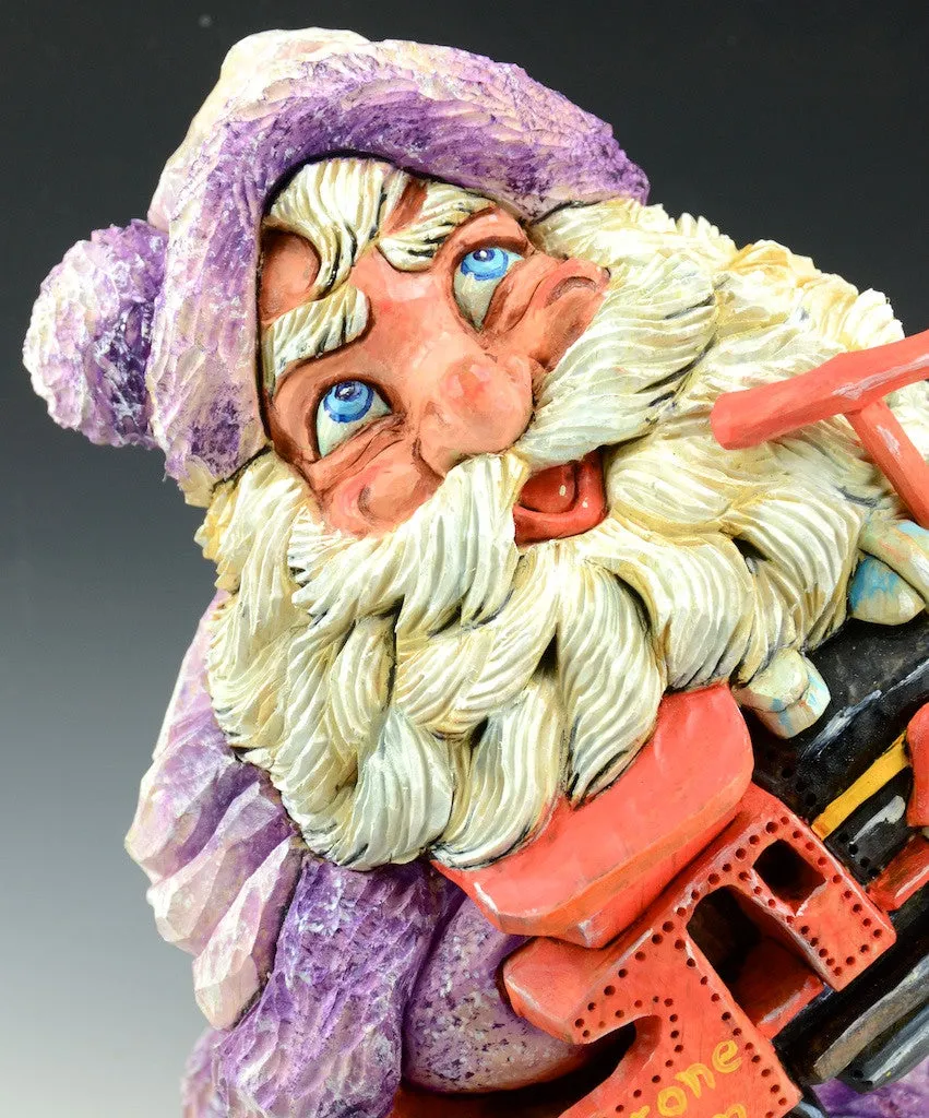 Santa's Ride-on Locomotive - by David Sabol