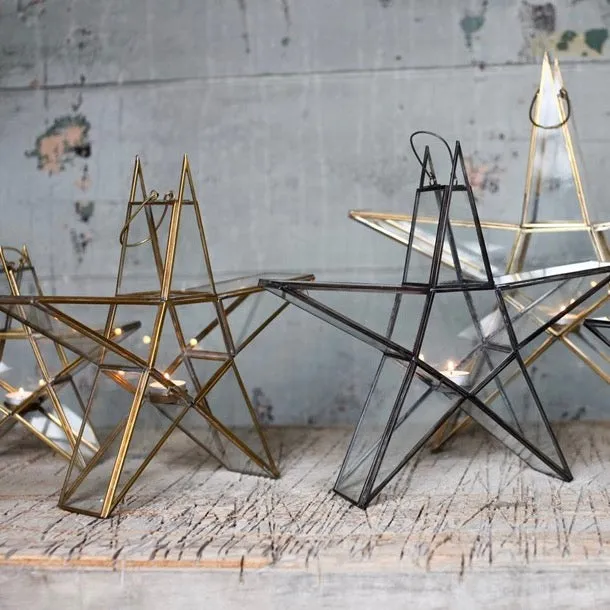 Sanwi Standing Brass Star