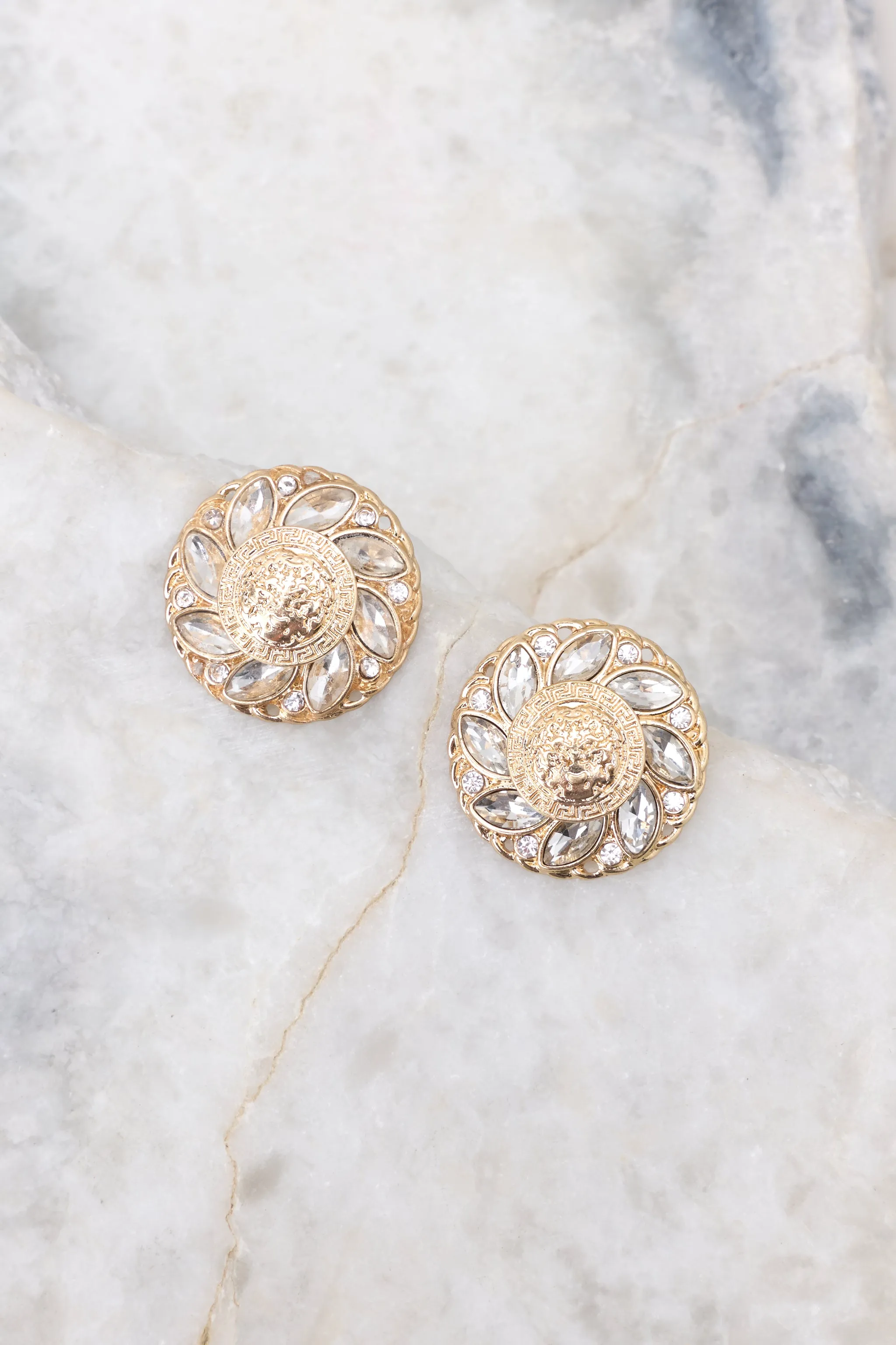 She's All In Gold Earrings