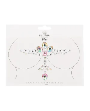 Shots Bliss Dazzling Cleavage Bling Sticker O/S