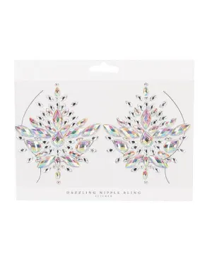 Shots Bliss Dazzling Nipple Bling  Sticker O-s