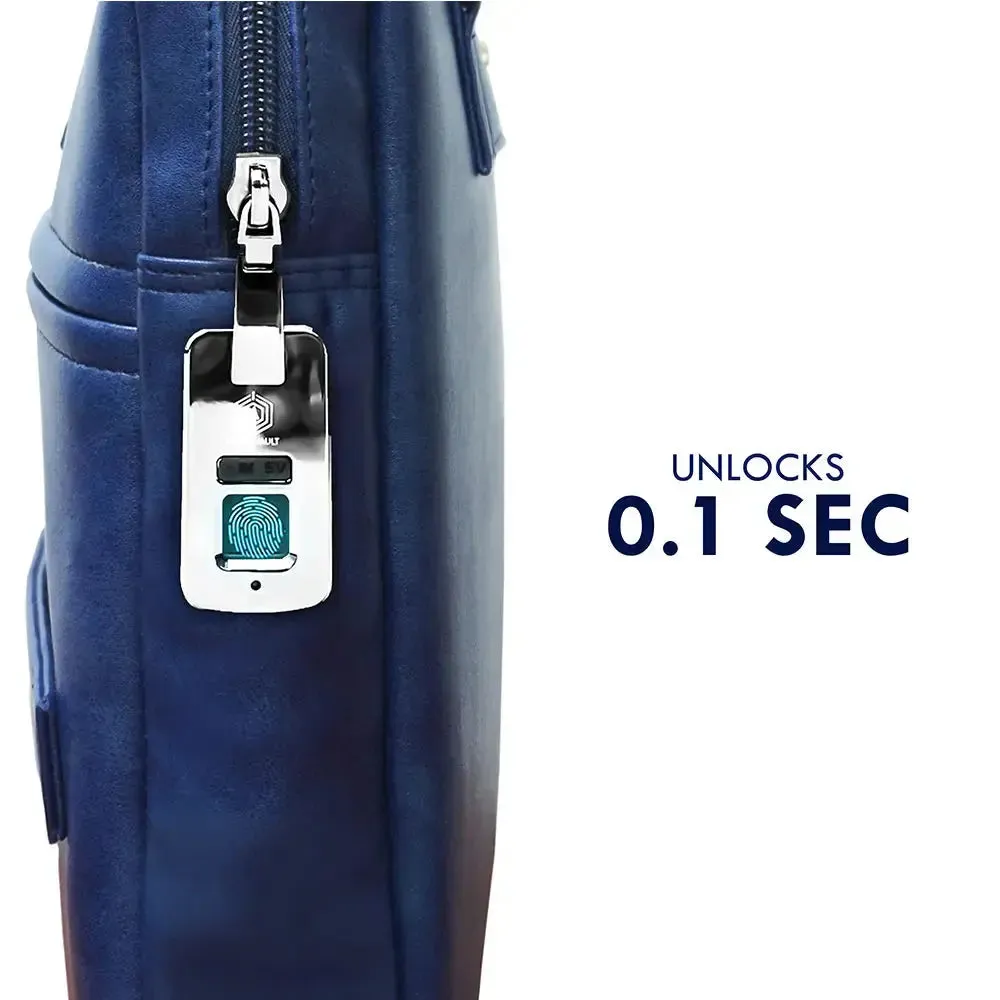 SleekFit Fingerlock Laptop Bag (Blue)